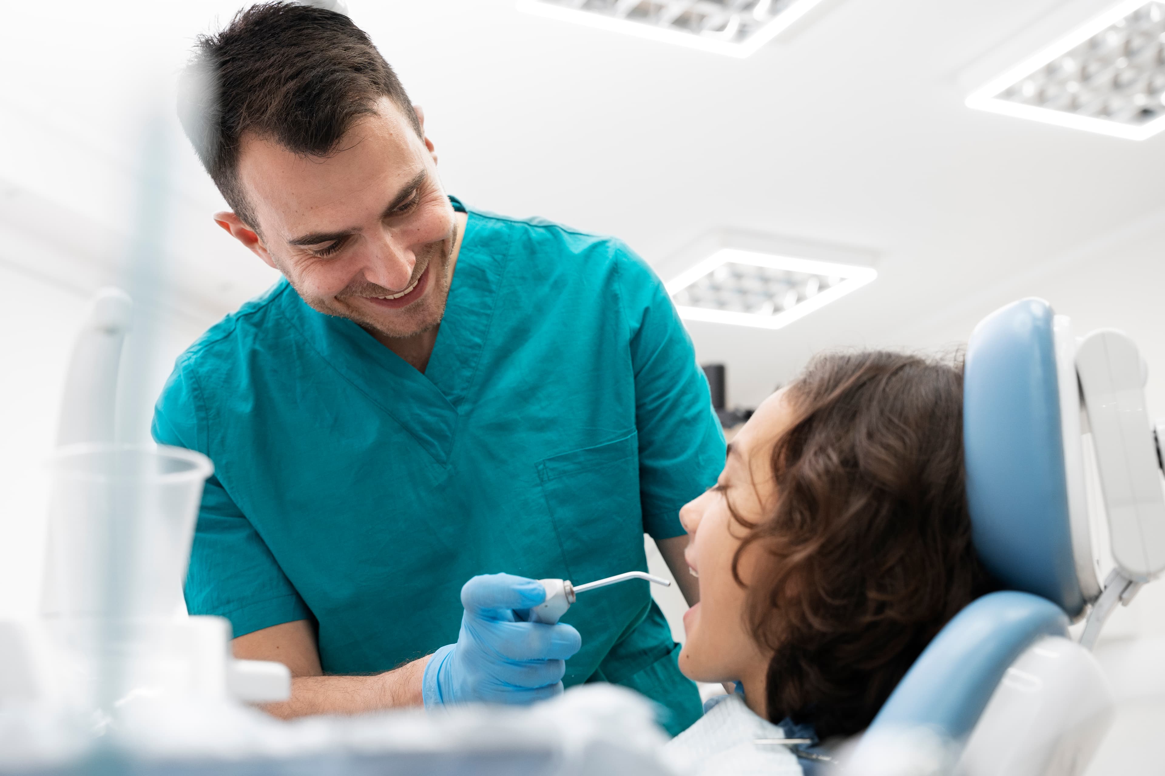 Dental clinic interior